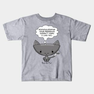 Doesn't Mean I Like You. Kids T-Shirt